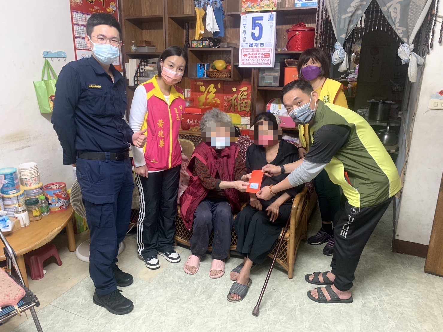 結合轄內慈善團體關懷弱勢家庭