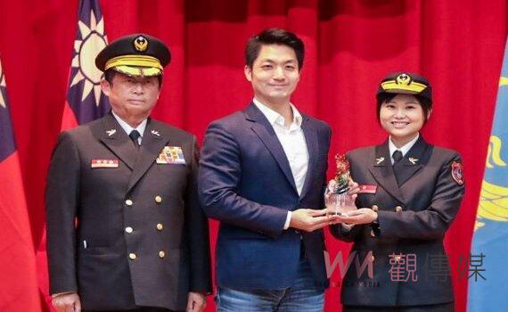 消防節慶祝大會暨金龍獎頒獎 蔣萬安勉消防同仁守護市民平安過好年