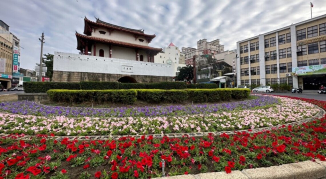 台南景點布置迎春節