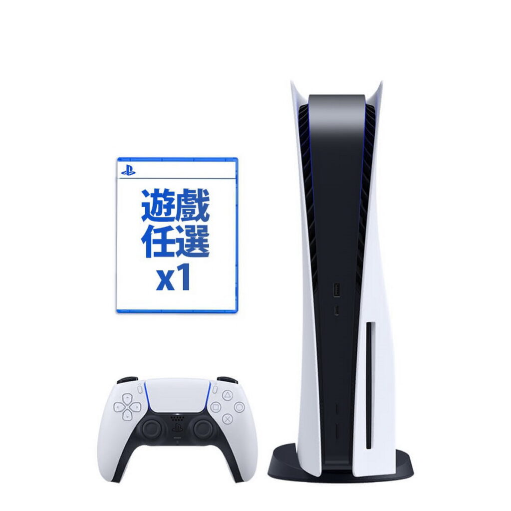 「SONY」PS5主機遊戲同捆組,售價19,570元。
