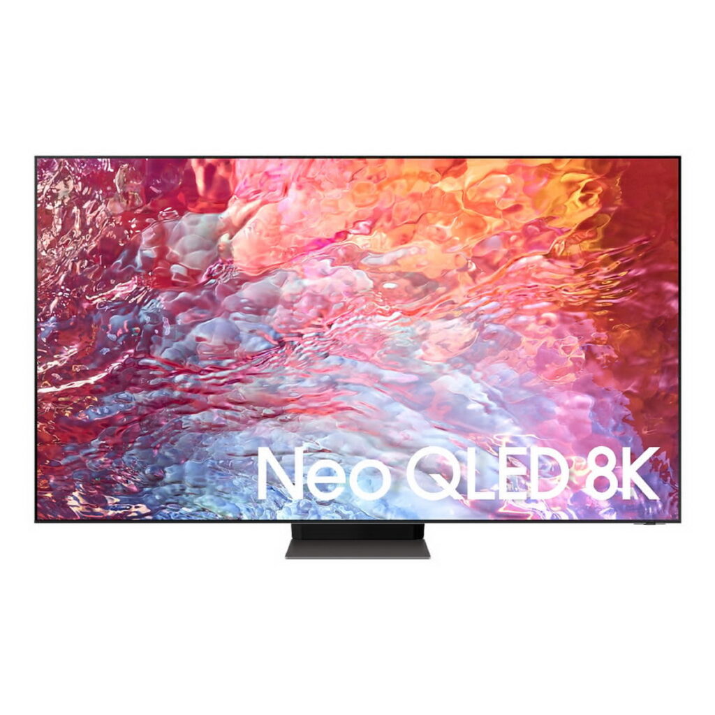 「SAMSUNG」55型8K HDR智慧連網NEO QLED量子電視,優惠價59,900元。