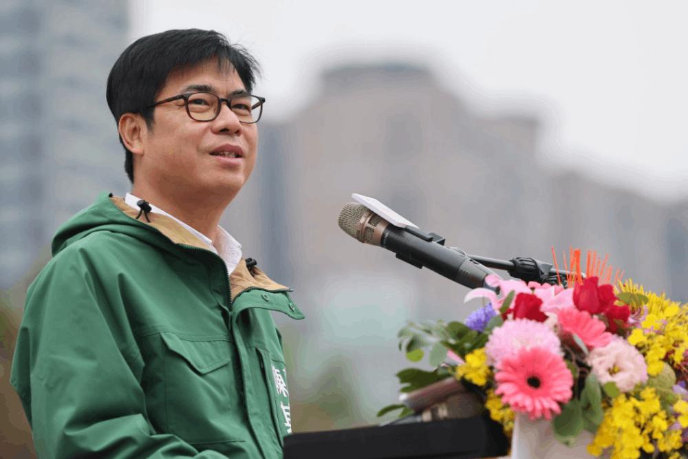 民進黨主席補選 陳其邁籲踴躍投票支持賴清德 100 陳其邁參加元旦升旗
