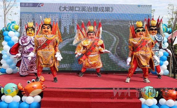 大湖口溪整治提早兩年竣工 河岸景觀優化休憩運動空間