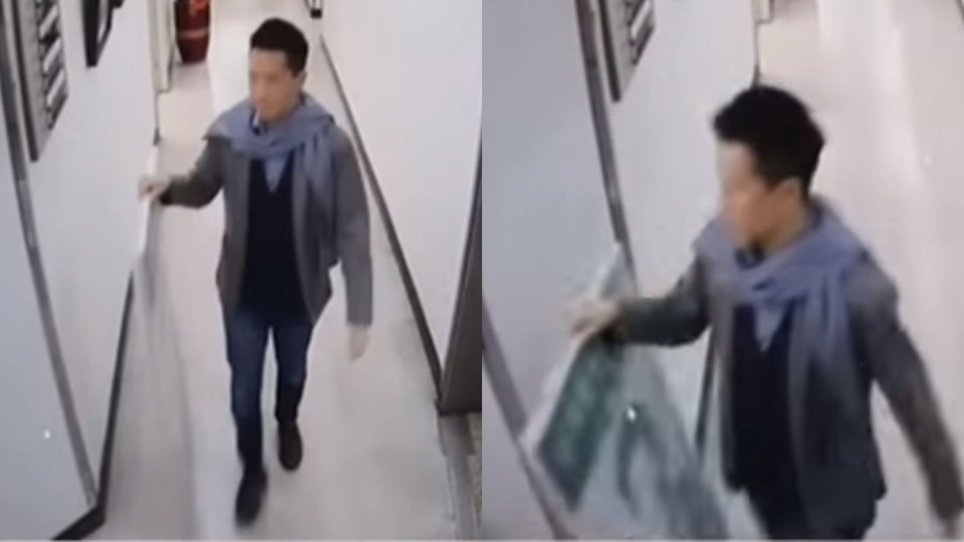 徐國勇13日在節目上公布何志偉於去年10月，將前衛福部長陳時中砂畫丟在回收區的畫面。翻攝《全國第一勇》Youtube