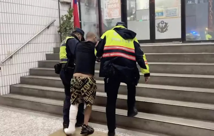 圖/警方提供、翻攝畫面