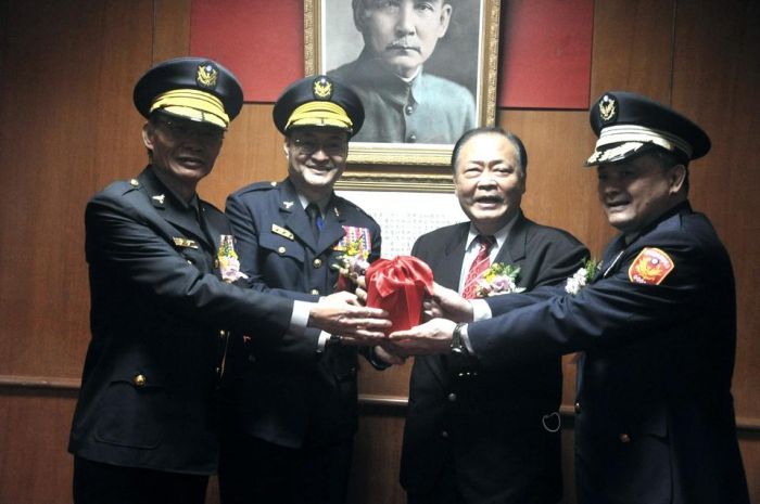 澎湖縣警察局長交接 林逢泉接篆視事