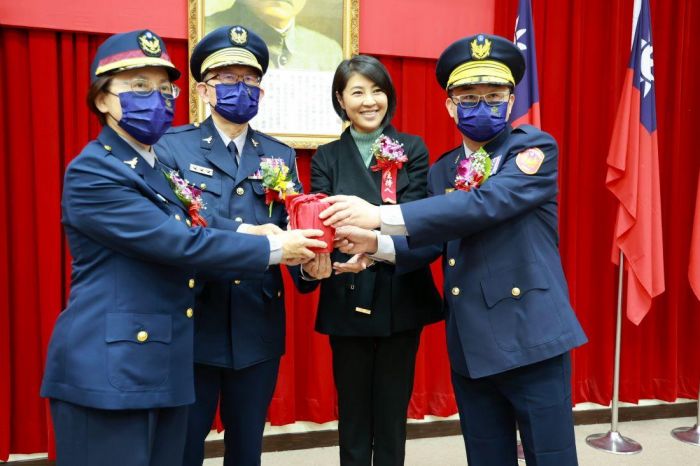 南投縣警察局長交接 黃勝源履新