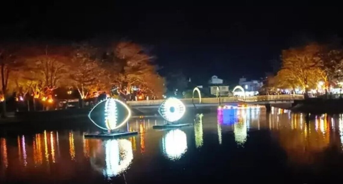 台南鹽水燈節登場