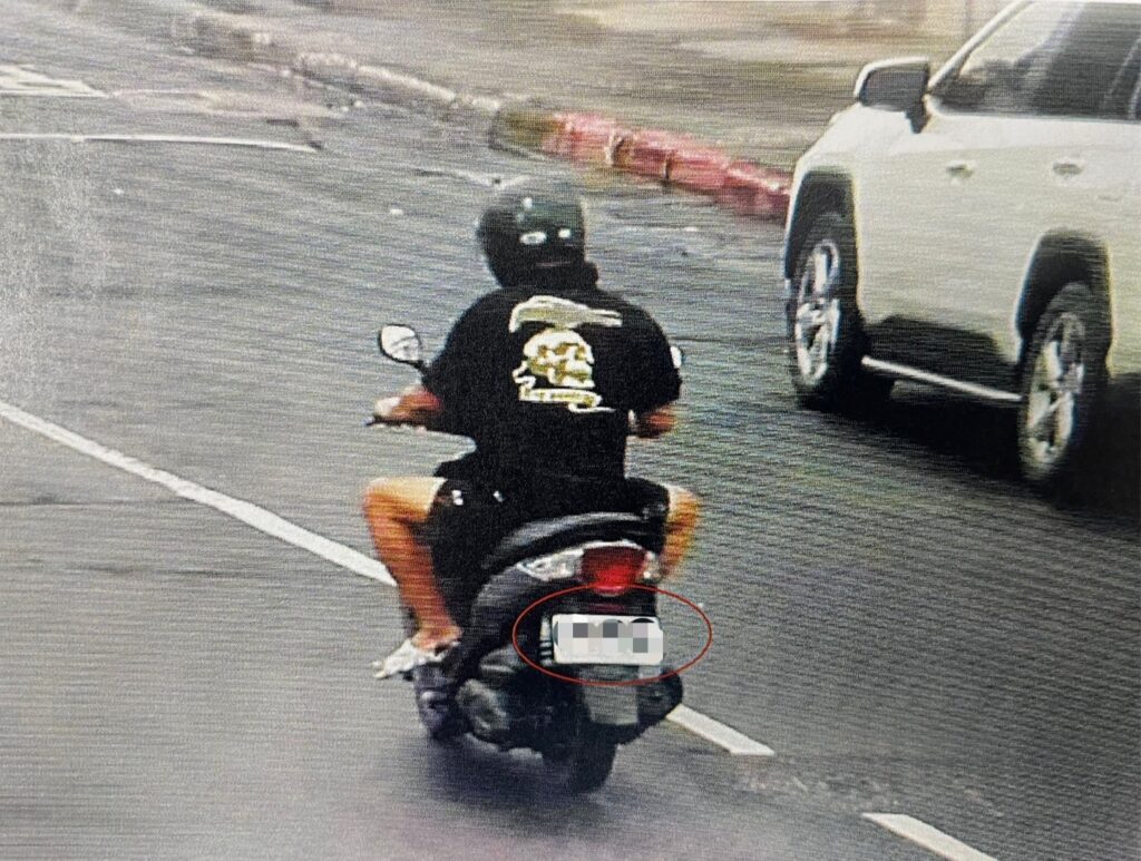 警方獲報後，立即調閱周邊監視器，迅速鎖定車號並掌握犯嫌身分查緝到案