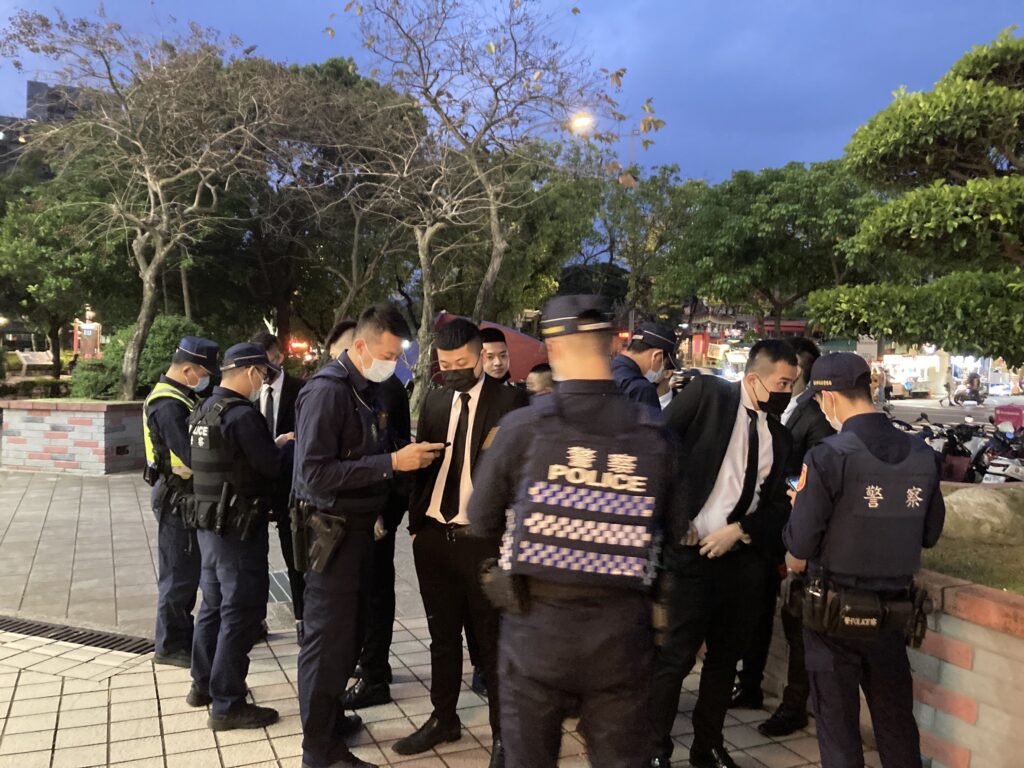 士林分局吳慶鴻強調警方將持續透過強勢執法查緝掃蕩
