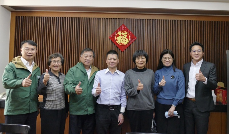 漾新聞|市府局處首長拜會副議長 曾俊傑關心三民運動中心選址案