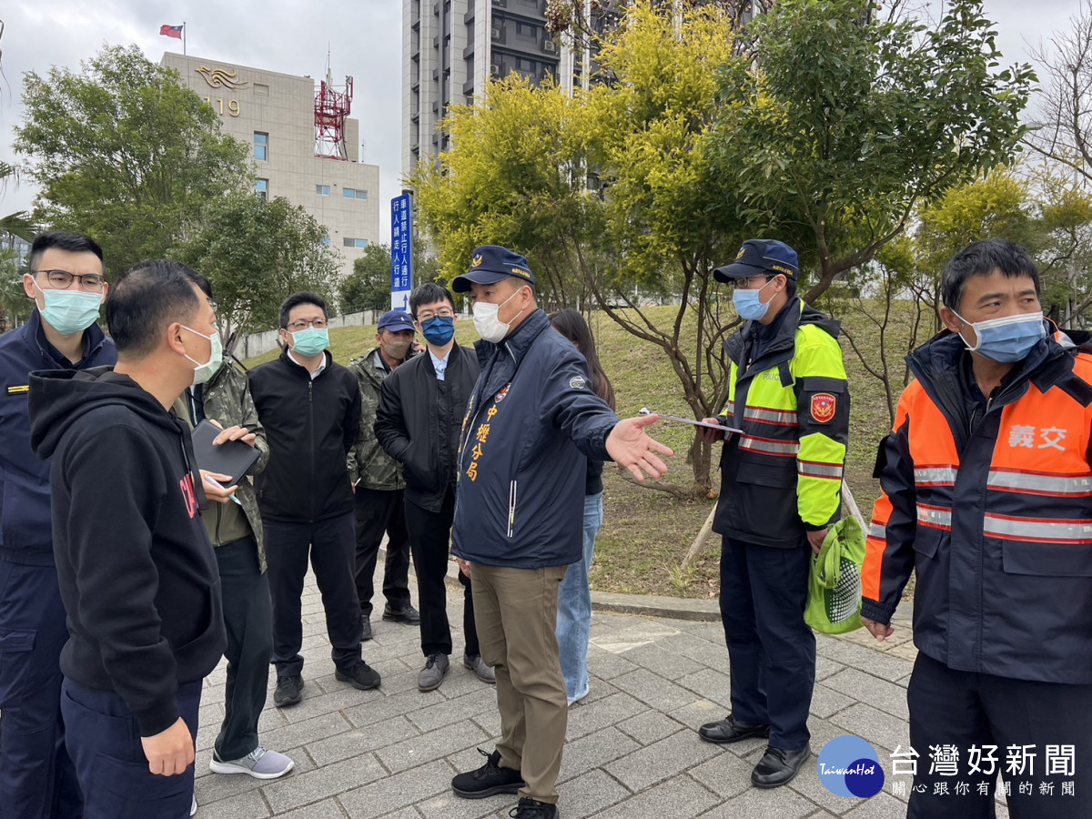 中壢分局辦理112年春節連續假期易壅塞路段及替代道路之交通規劃、疏導作為會勘。<br /><br /> <br /><br /> 
