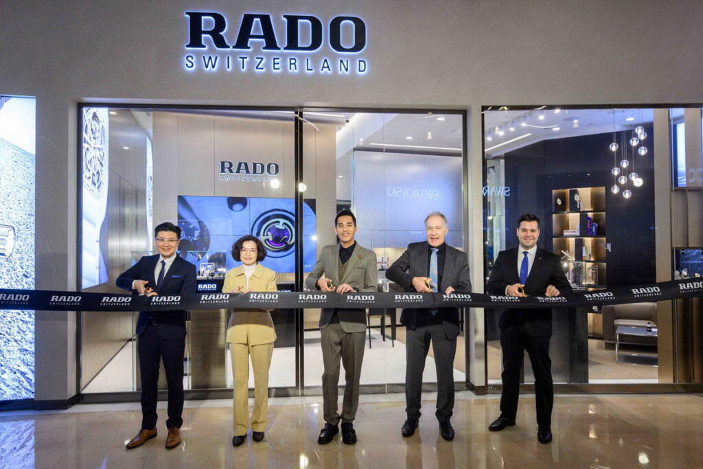 Rado台北101品牌旗艦店正式開幕,現場貴賓冠蓋雲集