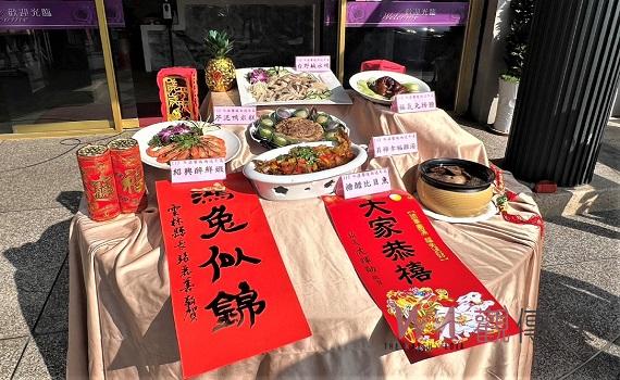 溫馨暖南送年菜關懷弱勢      斗南弱勢家庭歡喜過新年