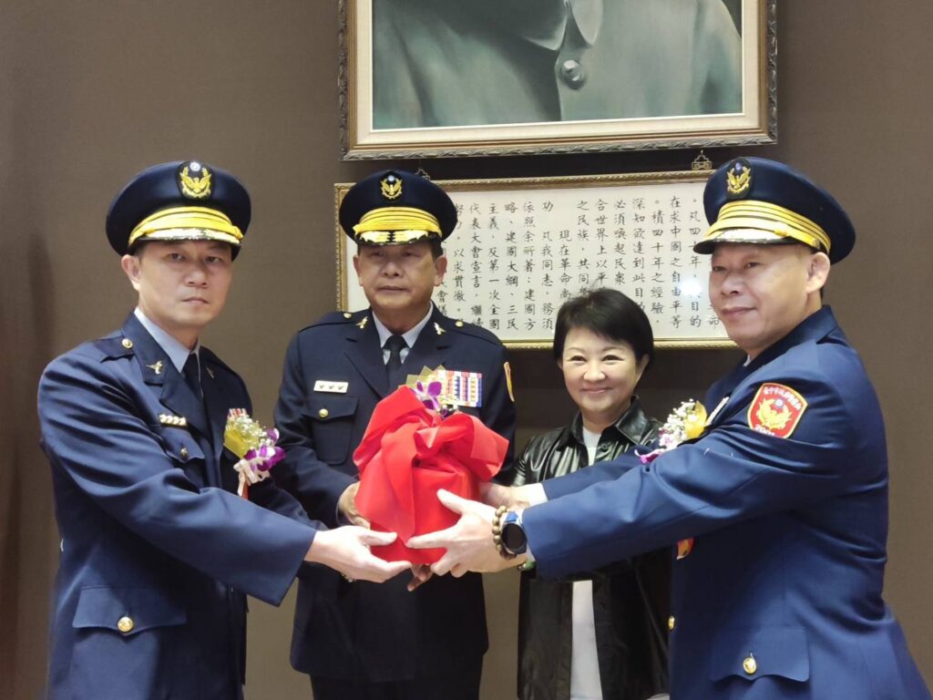 ▲ 新任分局長交接，台中市警察局人事新氣象     (圖/台中市警察局 提供) 