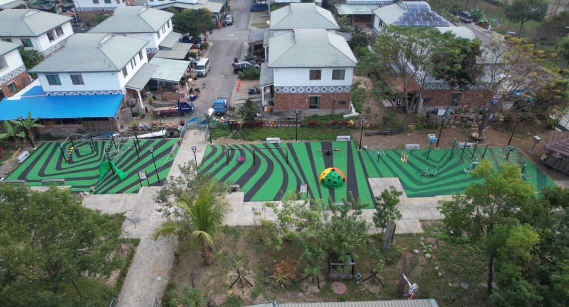 嘉義縣番路鄉逐鹿社區特色公園完工 成為提供縣民使用優質休憩場所 假日更吸引遊客到訪