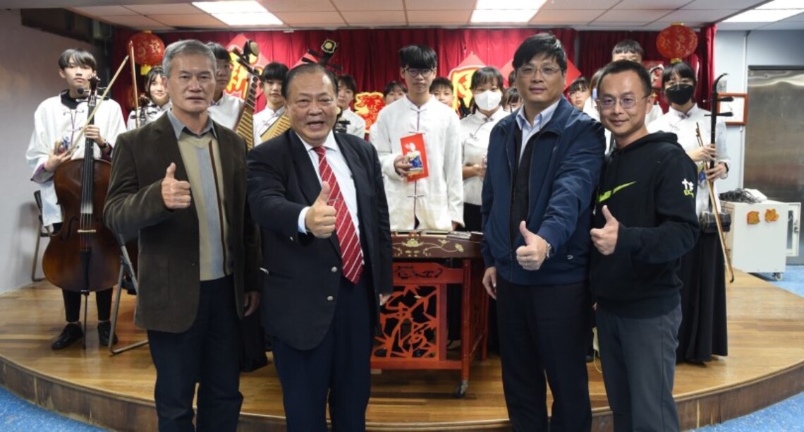 縣府新春團拜 陳光復:為澎湖進步爭福利 拚招商
