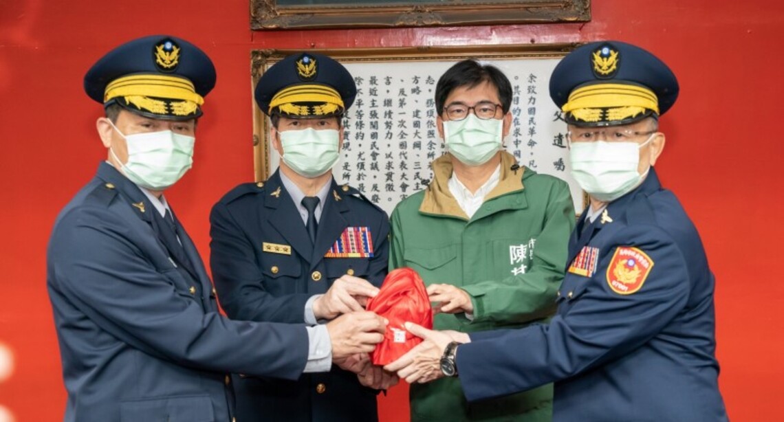 陳其邁肯定治安成果期勉新進幹部無縫接軌   共同守護高雄治