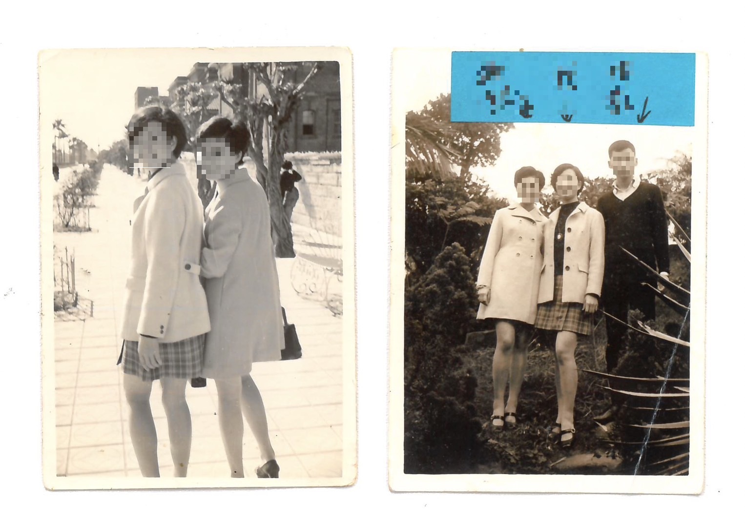 ▲旅居美國72歲王姓婦人寫信向警方求助，想尋找「泛黃照片裡的老友」 (圖/台中市警察局 提供)