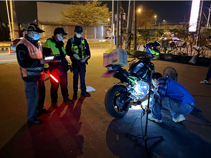 環保局稽查取締改裝噪音車成果超有感