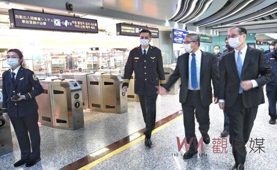 肯定守護國境安全辛勞 花敬群春節前慰勉移民署與航警局第一線同仁