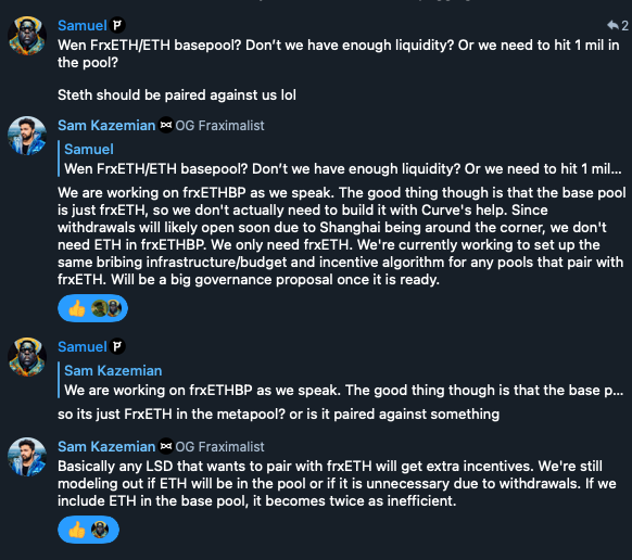 ETH流動性質押的後起之秀Frax:借生態產品提供最高收益率,收入預期帶動FXS上漲