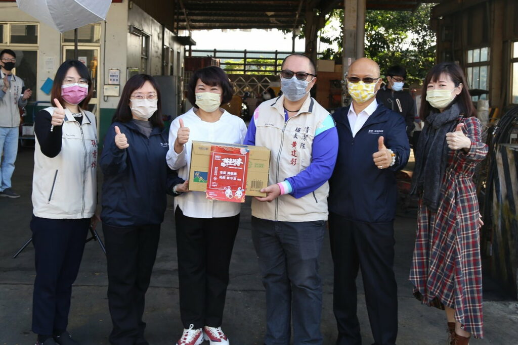 市長慰勞清潔隊