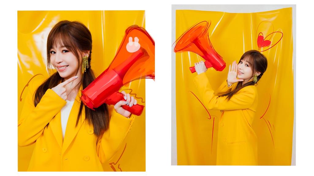 「甜心教主」除夕獻暖　王心凌變身「愛心兔」甜喊：兔飛猛進！