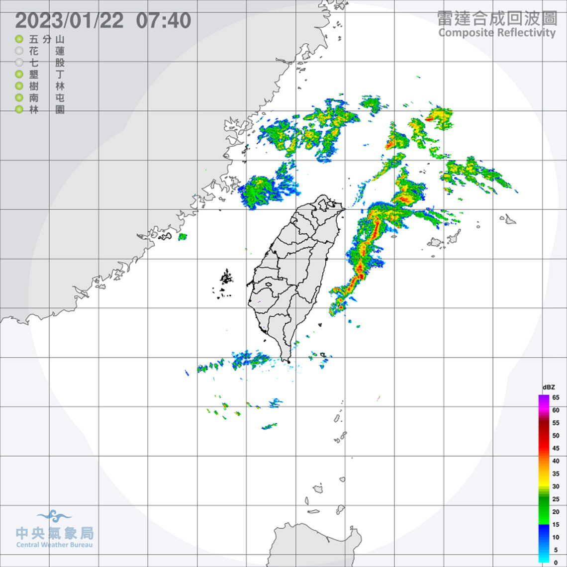 各地溫暖舒適 東半部零星雨 西半部留意局部霧