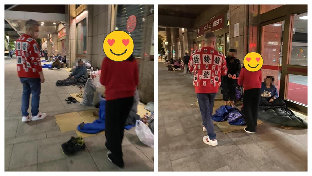 孩子除夕捐出壓歲錢！郁方「北車暖發200個紅包」見輪椅伯露宿淚崩