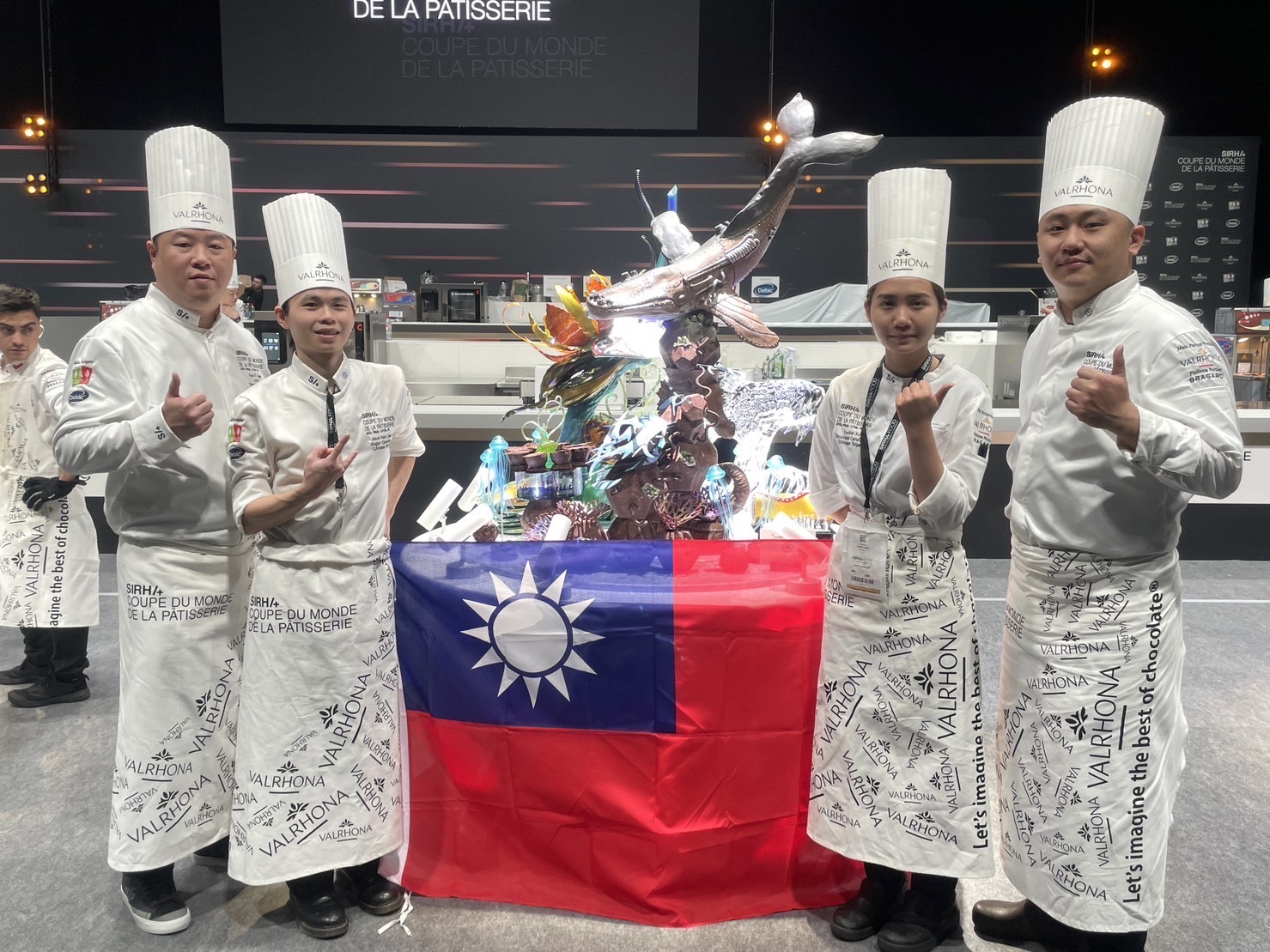 甜點界奧林匹克 城市科大為台爭光