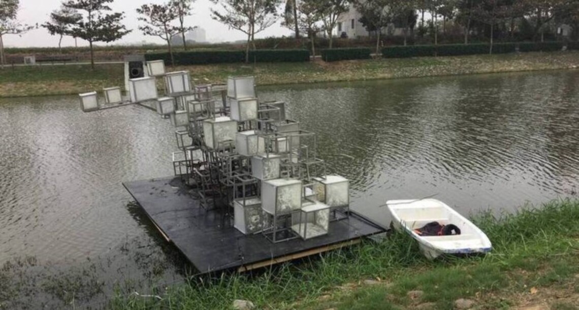 強風襲台南鹽水燈節6展品受損