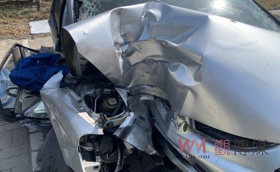 慟!春節出遊死亡車禍 駕駛自撞電桿釀一死四傷