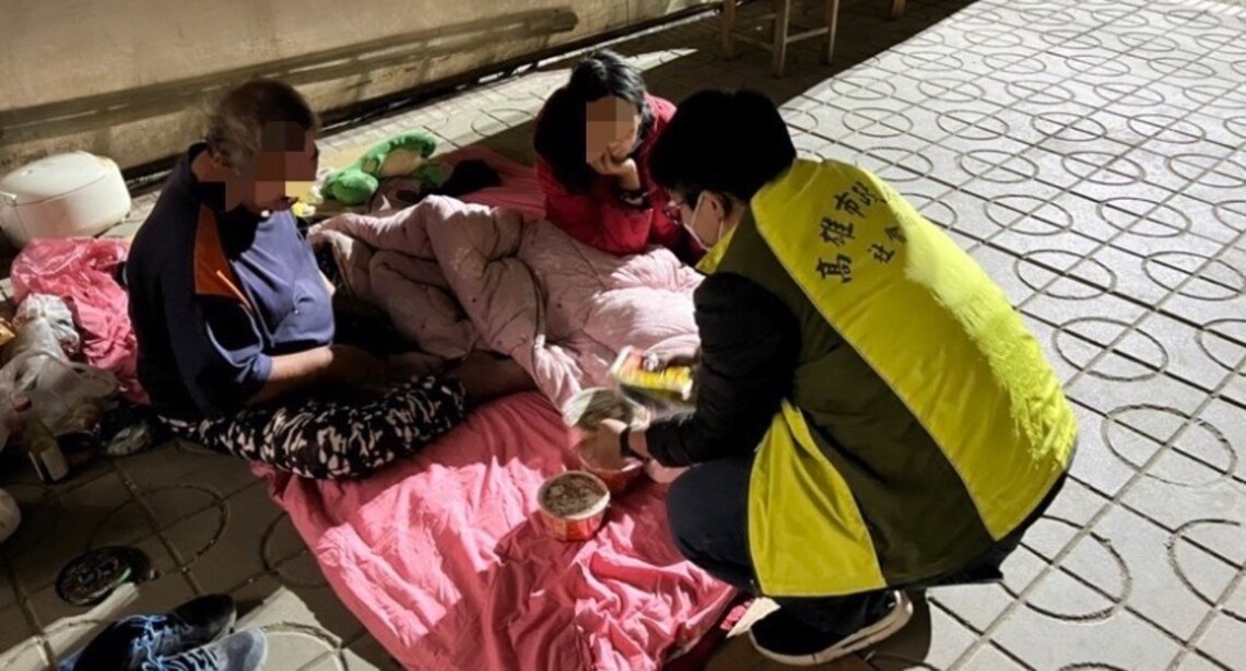 春節低溫來襲   高市社會局街友關懷不打烊