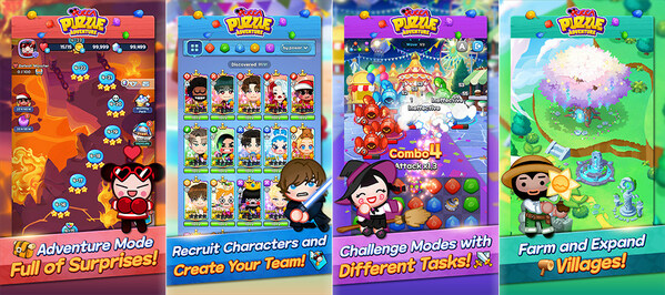 Intro Screenshots of Pucca Puzzle Adventure Intro Screenshots of Pucca Puzzle Adventure