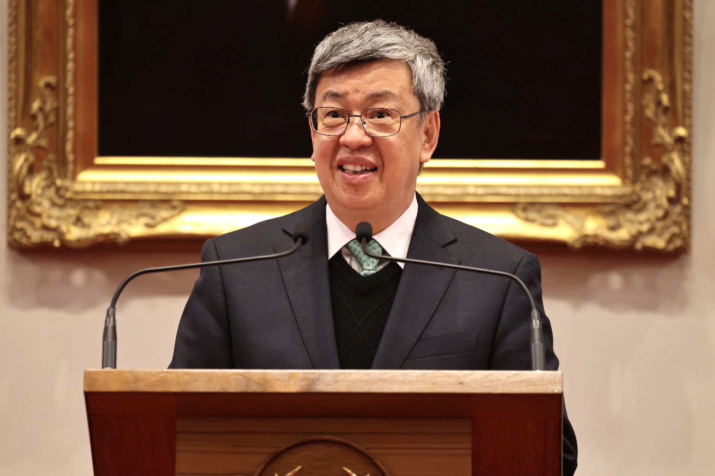 前副總統陳建仁透露接任閣揆的心境轉折,並提出未來三大目標。林啟弘攝
