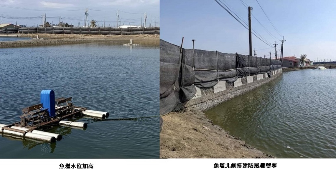 寒流接力來襲 海洋局再次籲請養殖漁民啟動加溫防寒設備 並將協助電費補助