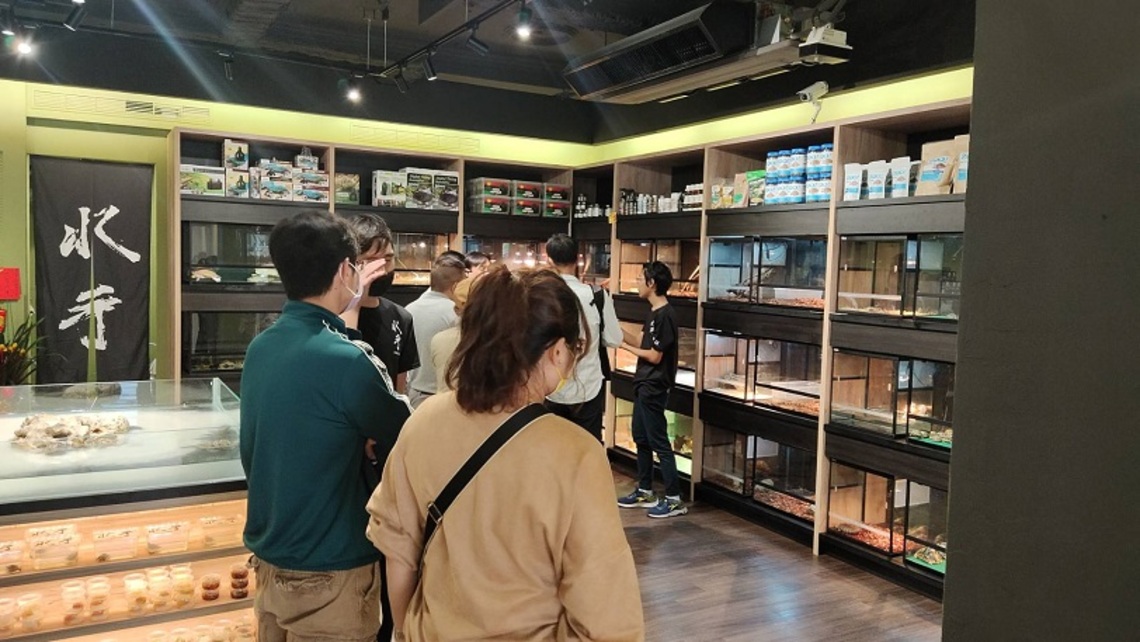 高市招商成功 最大兩棲爬蟲專賣店進駐新堀江 春節迎客