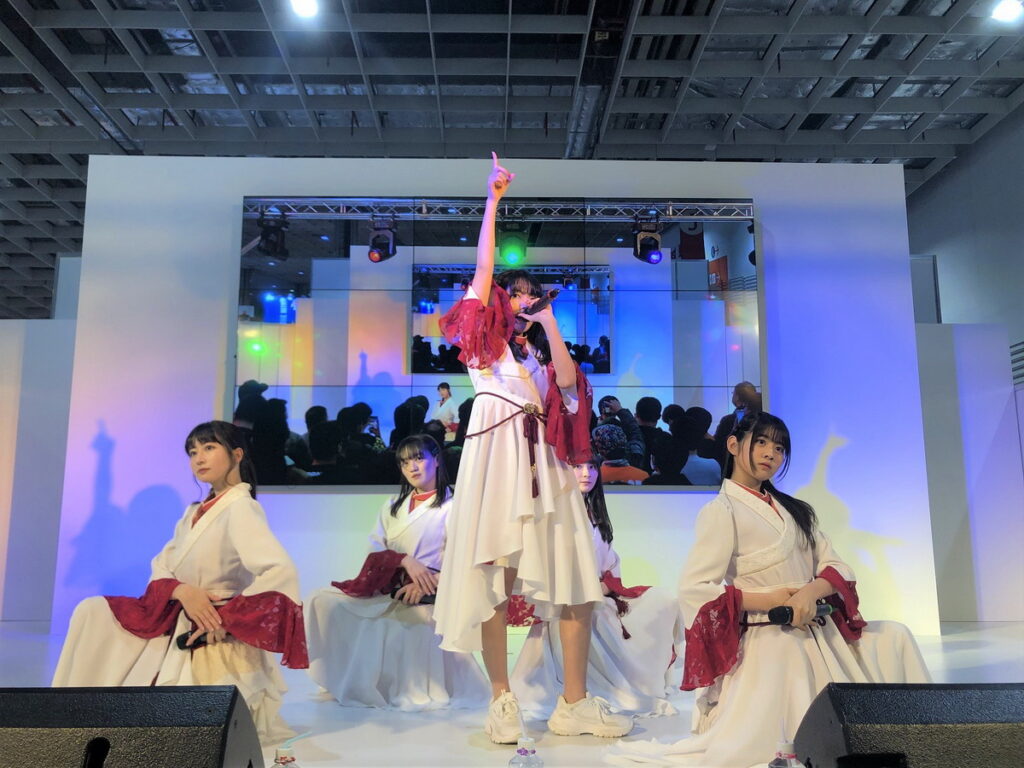 2023動漫日本館_霸天少女組為台灣粉絲帶來多首動感舞曲