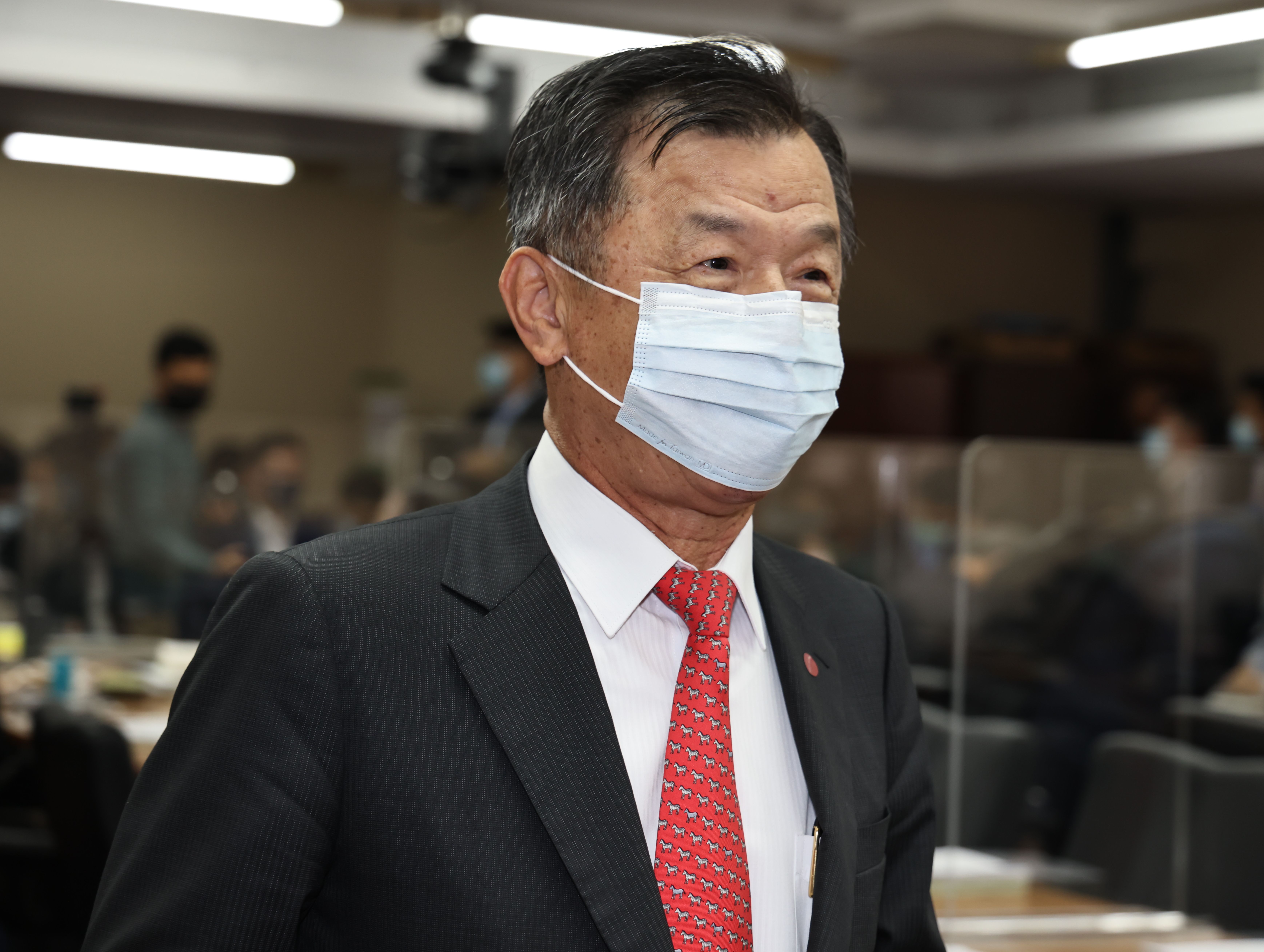 陸委會主委邱太三。資料照片/林啟弘攝