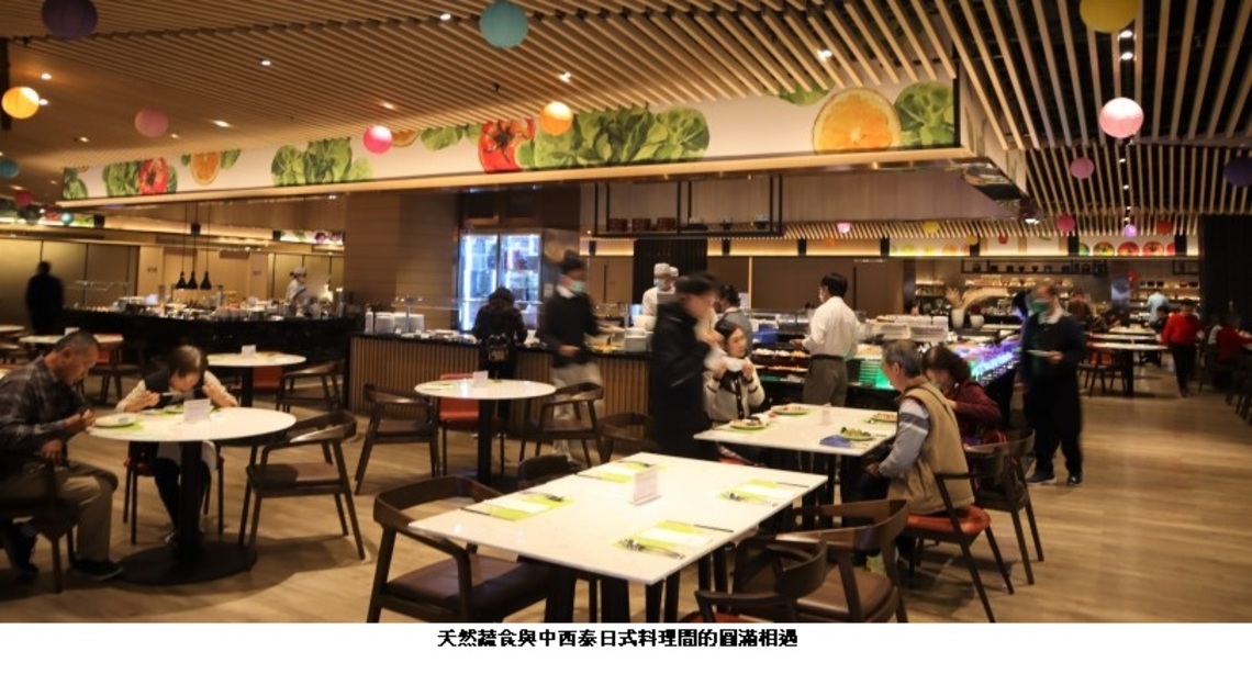 年後飲食平衡指標、天然蔬食健康潮   高雄萬豪酒店京享蔬食百匯指南