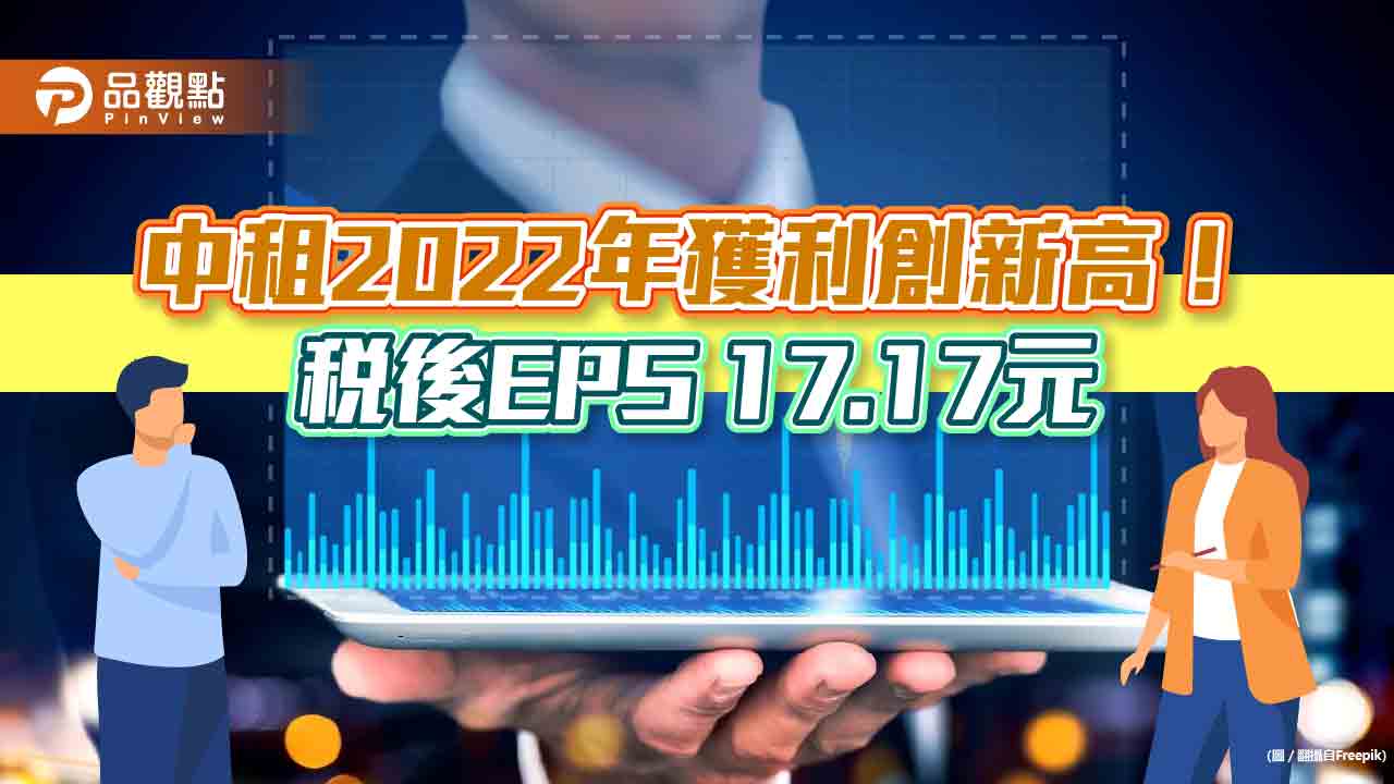 中租超會賺！2022年稅後EPS衝出17.17元　創歷史新高｜財經