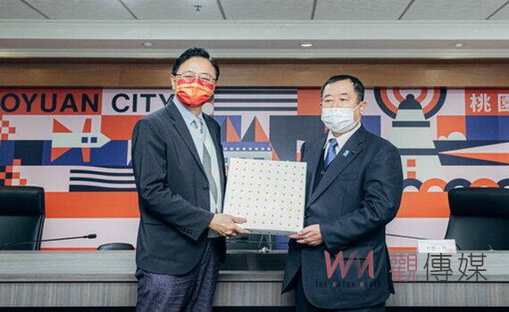 日本宮崎縣知事訪台首站抵桃園 張善政盼深化觀光教育交流