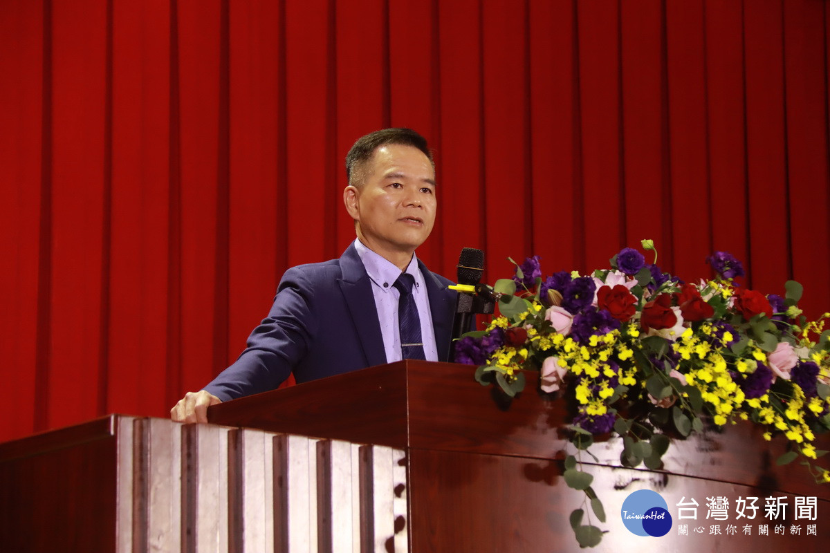 江校長允持續務實推動校務。(記者扶小萍攝)