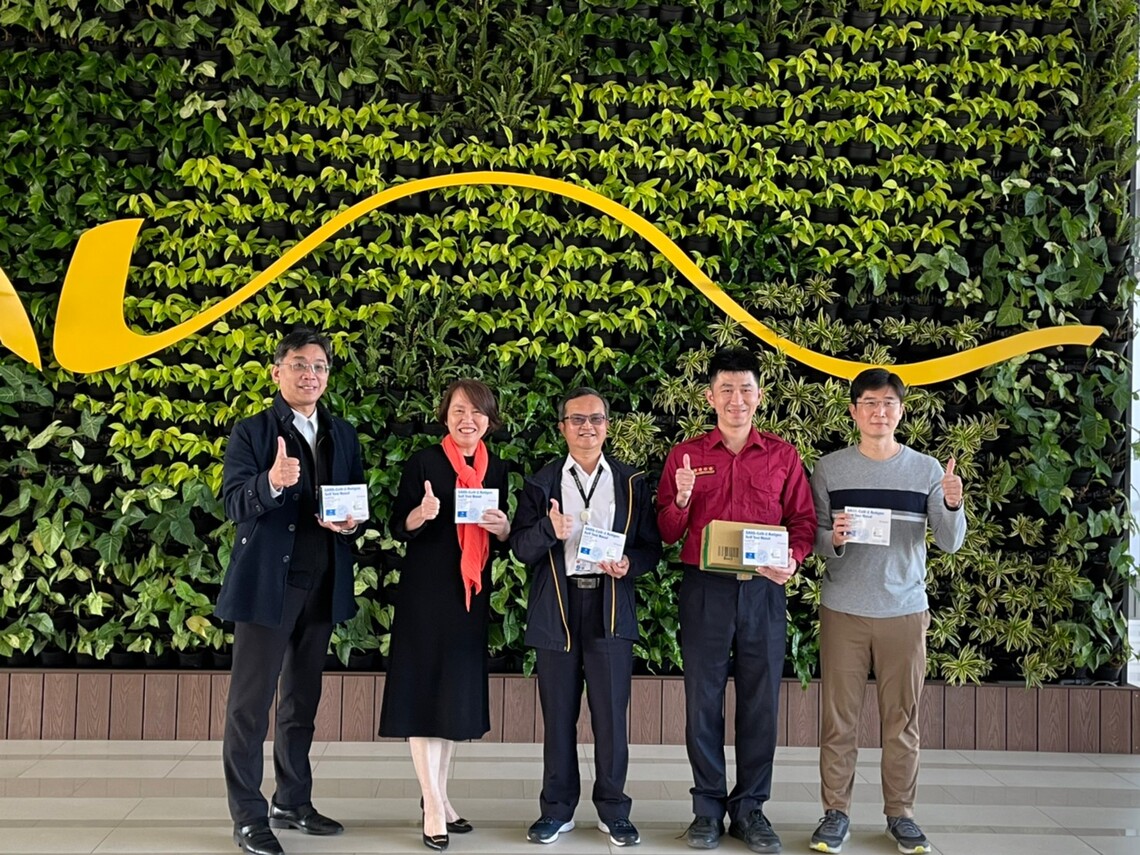 群創光電捐贈快篩試劑 維護南科辛苦防疫人員健康