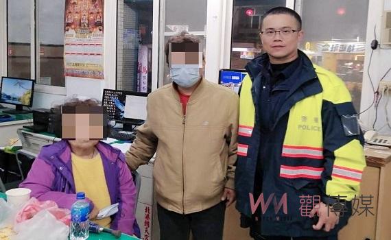 老婦拜拜走失遇上酷寒天氣　北港警動員後在橋下找到人