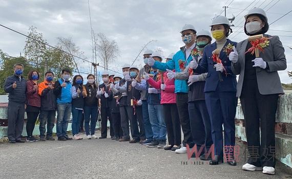 影/雲林林內鄉茂興橋老舊失能 縣府攜手公所、嘉邑行善團修建