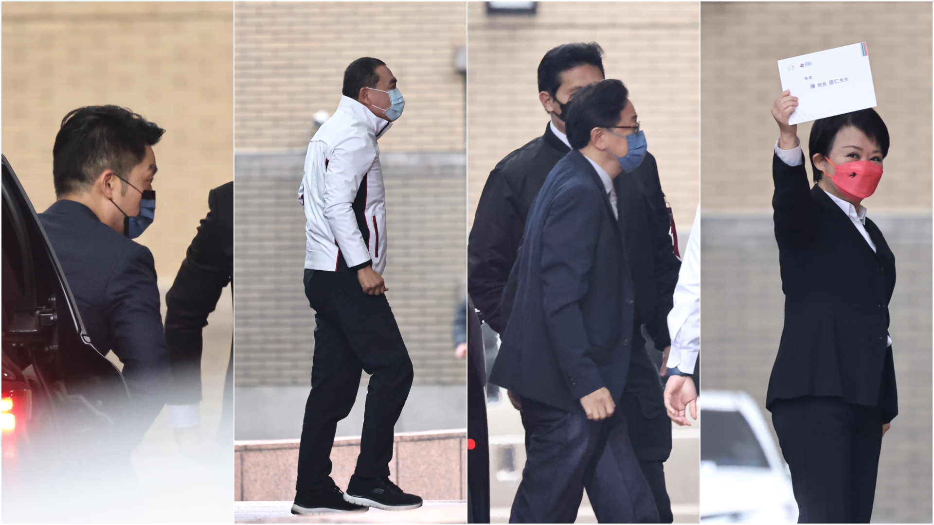 睽違近3年,六都首長今首次出席行政院會。林啟弘攝