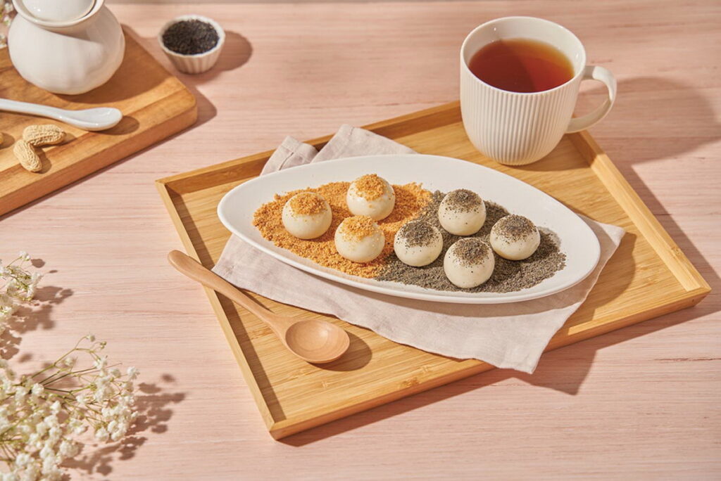 桂冠 麻吉組吃相圖