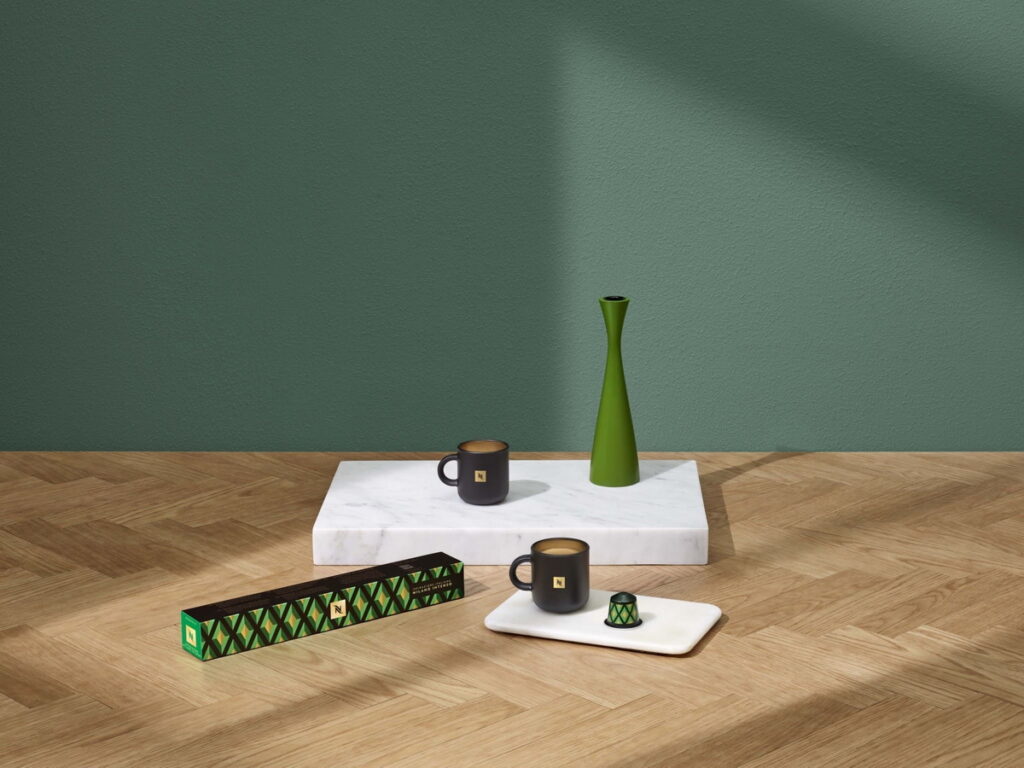 義式經典米蘭限量款咖啡膠囊（建議售價： 240元，單條十顆裝）。